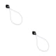 thumbnail image 4 of Colgador de almacenamiento de cocina Cateissary 2Conjunto Blanco, 4 of 6