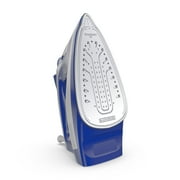 BLACK+DECKER One Step Steam Iron for Clothes, 1200W, EvenSteam Stainless Steel Soleplate, Smart Steam Control, Auto Clean, Auto Shut-off, Blue