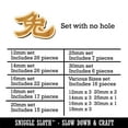thumbnail image 2 of Chinese Character Symbol Rabbit Wood Mini Charms Shapes DIY Craft Jewelry - No Hole - 25mm (7pcs), 2 of 7