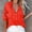 Red, variant on TODOZO Linen Button Down Shirt Women Casual Cotton Blouse Loose Fit Work Gauze Tops Linen Clothes for Women 2025 Women's Long Sleeved Cotton and Linen Shirt Gn1 L