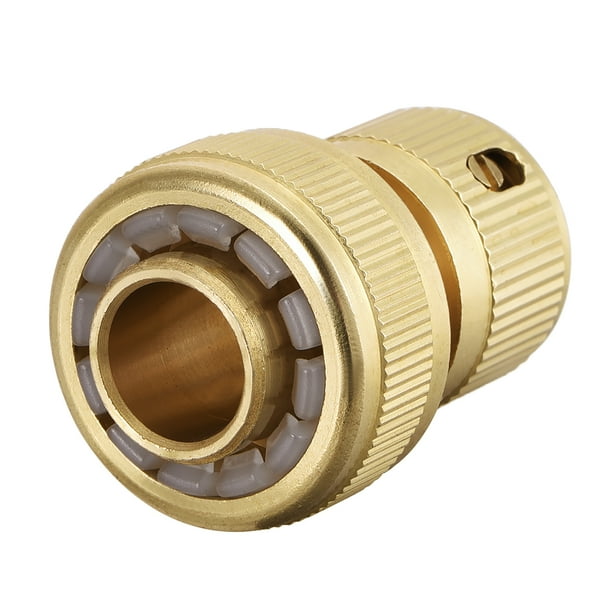 Adaptadores de conectores rápidos de latón de 3/4" para manguera de jardín, accesorios de grifo de agua 1 pieza