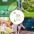 thumbnail image 4 of Yazoeia Badminton Solo Trainer, Badminton Rebound Trainer, Automatic Rebound Badminton Practice Equipment, Portable Badminton Workout Equipment for Single Player Badminton Skill Enhancer, 4 of 9