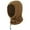 Coffee, variant on Winter Unisex Outdoor Camouflage Polar Warm Scarf Ear Integrated Plus Velvet Thick Windproof Winter Hats for Men Green