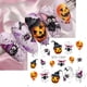 thumbnail image 3 of Calcomanías de agua de calabaza malvada para uñas, pegatinas de Arte de uñas de Halloween, fantasma, murciélago, telaraña, deslizadores de Anime, decoraciones de manicura, LASTZ-1249, 3 of 4