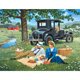 thumbnail image 1 of Pintura de diamantes (DB7186) 5D DIY Momento de picnic Cuadro de diamantes de imitación cuadrados 50x70cm Hugtrwg Para estrenar, 1 of 1