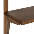 thumbnail image 4 of Kate and Laurel Meridien Wood Wall Shelf, Rustic Brown 24x8x24, 4 of 9