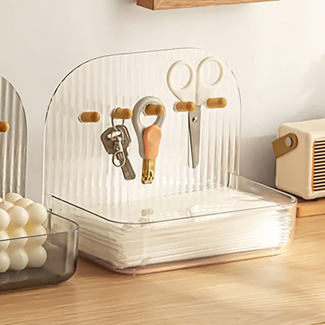 Fournitures de Cuisine Boîte de Rangement pour Bureau d'Entrée Étagère de Rangement Porte Suspendue Boîte à Clés Boîte de Rangement pour Bijoux