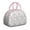Pink-53, variant on Funny Cat Cartoon Lunch Bag – Adorable Cat & Paw Prints, Insulated Cooler Tote for School, Commuting & Everyday Use