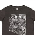 thumbnail image 4 of Inktastic Arizona Word Salad- State Outline Boys or Girls Toddler T-Shirt, 4 of 5