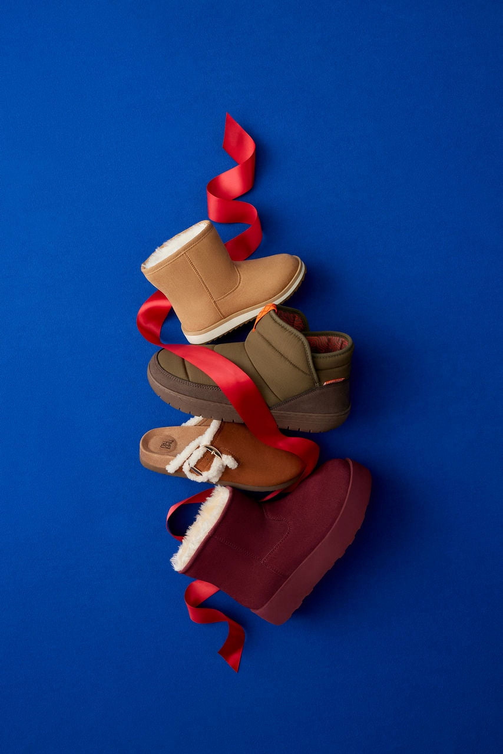 Time and Tru Women's Buckle Clogs