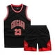 thumbnail image 1 of Conjunto de camiseta de baloncesto Michael Jordan No.23 Bulls para niños y adolescentes Negro Cómodo XL (150-160 CM), 1 of 4