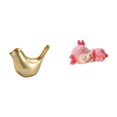 thumbnail image 4 of Figura de ciervo dorado, decoración moderna para el hogar, escultura para escritorio, oficina, sala de estar, cocina, comedor, adorno de mesa, regalo, 4 of 6