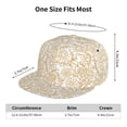 thumbnail image 6 of Fotbe Plant Flat Bill Visor Cap Classic Snapback Hat Polyester Foam Trucker Hat Trucker Cap Adjustable Baseball Cap, 6 of 9