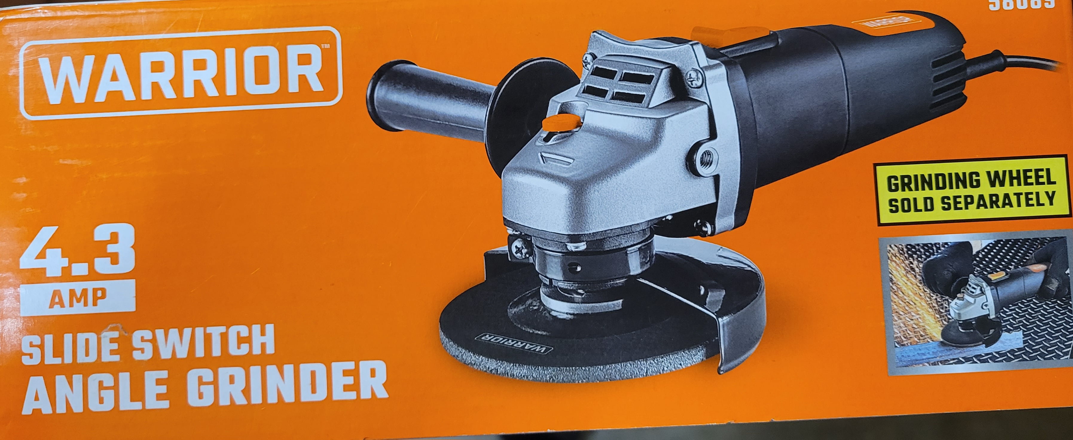 4-1/2 in. Angle Grinder with Slide Switch 4.3 amp