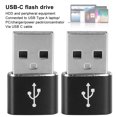 thumbnail image 1 of Compact in Structure Simple Plug and Play USB Adapter, Type-C Adapter, Compatible for OTG For Charging Synchronization or Data Transmission Silver,Black,Gold,Red,, 1 of 8