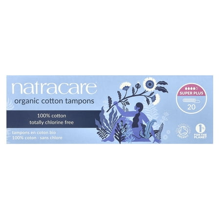 Natracare Organic Cotton Tampons Super Plus