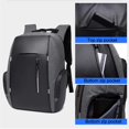 thumbnail image 2 of Guardurnaity Mochilas para hombres Antirrobo Transpirable para computadora portátil de 15.6 pulgadas Bolsas de hombro impermeables Bolsa reflectante Mochilas Gris Guardurnaity AP018785-03B, 2 of 6