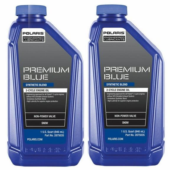 Polaris New OEM Engine Oil (1 Quart), 2882201x2