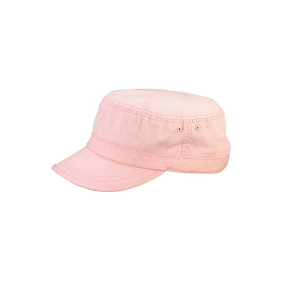 Top Headwear Enzyme Washed Camouflage Cap - Pink