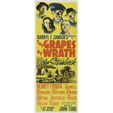 Grapes Set - The Grapes of Wrath - movie POSTER (Insert Style A) (14