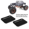 thumbnail image 2 of 2PCS RC Model General Repairing Screw Tray 105x85mm Maintenance Tool Board AccessoryBlack, 2 of 4