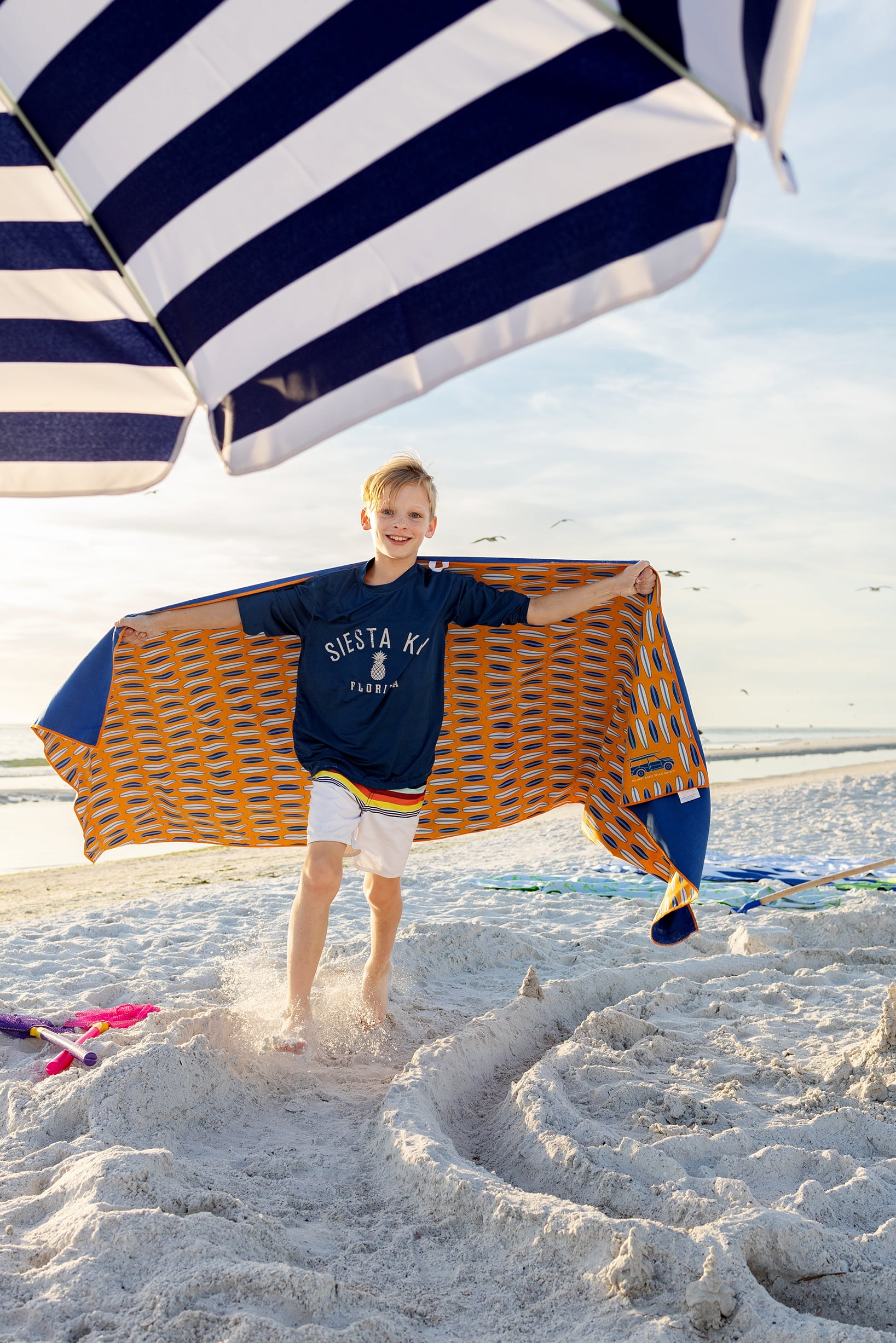 Surf and Racquet Cactus 35x78 Quick Dry Beach Towel