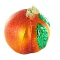 thumbnail image 3 of Old World Christmas Peach Glass Blown Ornament, 3 of 5