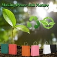 thumbnail image 3 of Black Medium Kraft Paper Gift Bags with Handle: 24 Pack L-8"xT-10.5"xW-4.25", 3 of 4