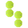thumbnail image 2 of koolsoo 4 Pieces Generic Auto Lift Hoist Octagon Rubber Arm Pads Anti Slip Universal Yellow, 2 of 8