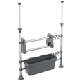 thumbnail image 1 of Organizador de cocina VidaXL ajustable de aluminio que ahorra espacio, 1 of 9