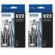 thumbnail image 1 of Cartucho de tinta Epson T822 DuraBrite Ultra Black (T822120-S) x2, 1 of 5