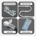 thumbnail image 2 of 20 Pieces Self-adhesive Cable Clips Wire Holders Cable Management Cord Clips, 2 of 5