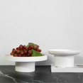 thumbnail image 4 of ABS Fruit Perfume Cosmetics Tray Black White Round Decorative Tray Organizer Home Decoration Board Simple Storage, 4 of 5