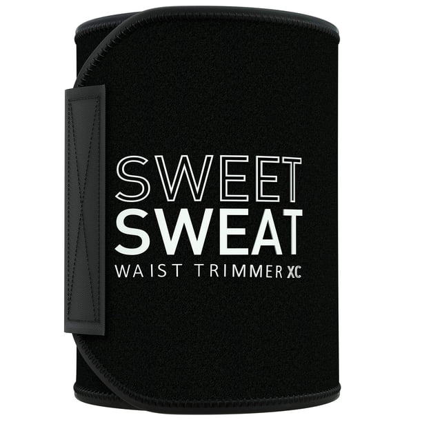 Cinturón recortador de cintura Sweet Sweat Xtra-Coverage negro XL