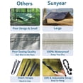 thumbnail image 2 of Hamaca para Camping Sunyear con Lona Impermeable y Mosquitero 100% Resistente al Agua, 2 of 7