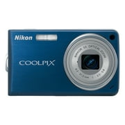 Nikon Coolpix S550 10 Megapixel Compact Camera, Cool Blue