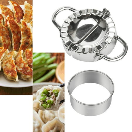 

Tools Stainless Steel Dumpling Maker Dough Cutter Dumpling Mould