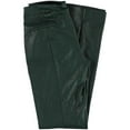 thumbnail image 3 of GUESS Womens Faux Leather Straight Casual Trouser Pants, Green, 6, 3 of 3