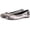 Silver#01, variant on Ballet Flats Shoes for Women Dressy Dance Class Dark Brown Tabi Ballet Slippers
