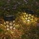 thumbnail image 3 of Luces Solares Luces Colgantes Luces Decorativas de Metal Iluminación de Paisaje Paquete de 2 Tomshine Luz solar, 3 of 7
