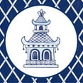 thumbnail image 2 of Urban, Mary 26x26 Black Ornate Wood Framed with Double Matting Museum Art Print Titled - Everyday Chinoiserie V, 2 of 4