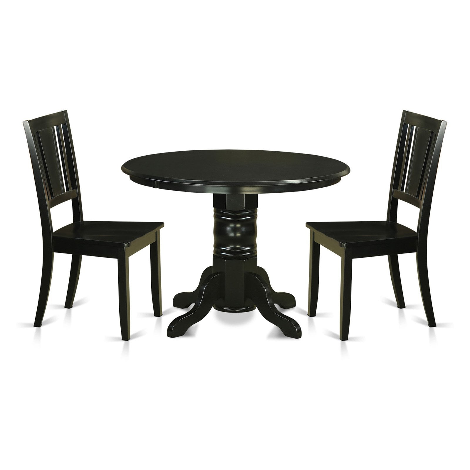 East West Furniture Shelton 3 Piece Scotch Art Dining Table Set