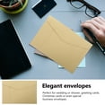 thumbnail image 4 of KAKOWELY wedding paper 50Pcs Invitation Cards Envelope Wedding Envelopes Blank Envelopes Practical Envelopes9.02"X5.98"X0.04", 4 of 5