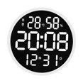 thumbnail image 1 of Reloj de pared gran digitales remotos Reloj de visualización de temperatura de cronometraje Gloria Reloj de pared digital, 1 of 9