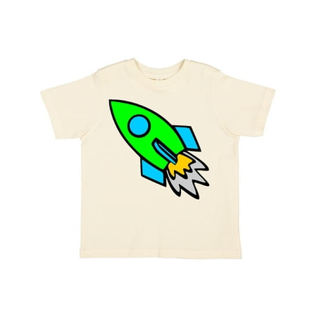 

Inktastic Cute Green Rocket Gift Toddler Boy or Toddler Girl T-Shirt