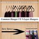 thumbnail image 5 of Estante de jeans, perchas para pantalones, colgador multicapa, soporte de armario metálico antideslizante para ahorrar espacio para abrigos, bufandas, camisas, pantalones, corbatas (plata) Feliz Sencillez, 5 of 5