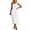 White, variant on cocolona Womens Summer Linen Sleeveless Tank Dress Button V Neck Flowy Long Maxi Dress Casual Solid Color Vacation Beach Sundress
