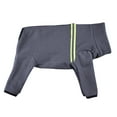 thumbnail image 3 of Dog Fleece Warm Coat,Dog Onesie Body Warmer,Dog Recovery Suit for Reduce Anxiety,Contains Shedding,Cold Weather Coats for Small Medium Dogs Dark Gray 2XL, 3 of 6