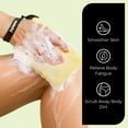 thumbnail image 3 of ZOMCHI 2-Pack Exfoliating Soap Saver Bags for Bar Soap, Dual-Textured Wash Pouches for Gentle & Deep Scrub (Yellow), 3 of 7