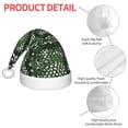 thumbnail image 4 of Balery Green Snakeskin Pattern Santa Hat Christmas Hat Funny Christmas Hat Christmas Knitted Beanie Hat For Kids, 4 of 6
